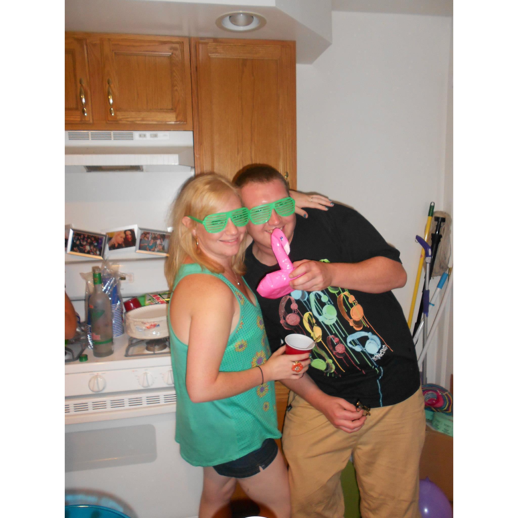 Molly(& Shane's) 25th birthday party--2012