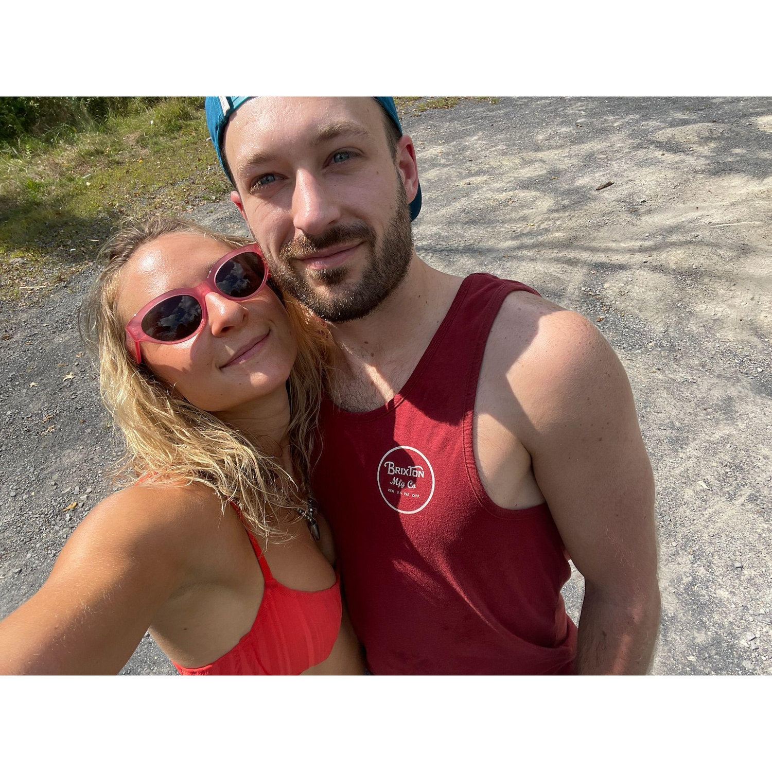 Selfie after losing track of time paddle boarding…