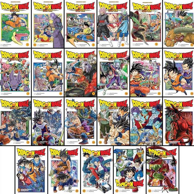 Dragon Ball Super Series (Vol. 1-23) Manga Set, by Akira Toriyama (23 Books)