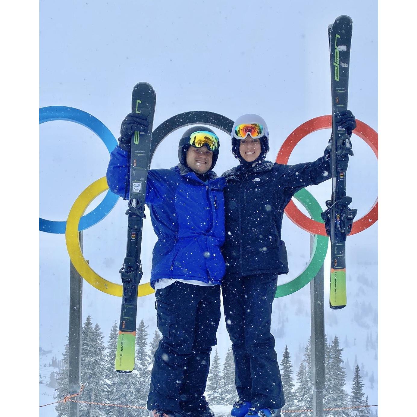 Skiing in Whistler