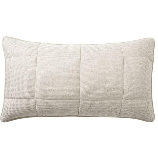 Flax Belgian Flax Linen Comforter Waffle King Shams, Set of 2