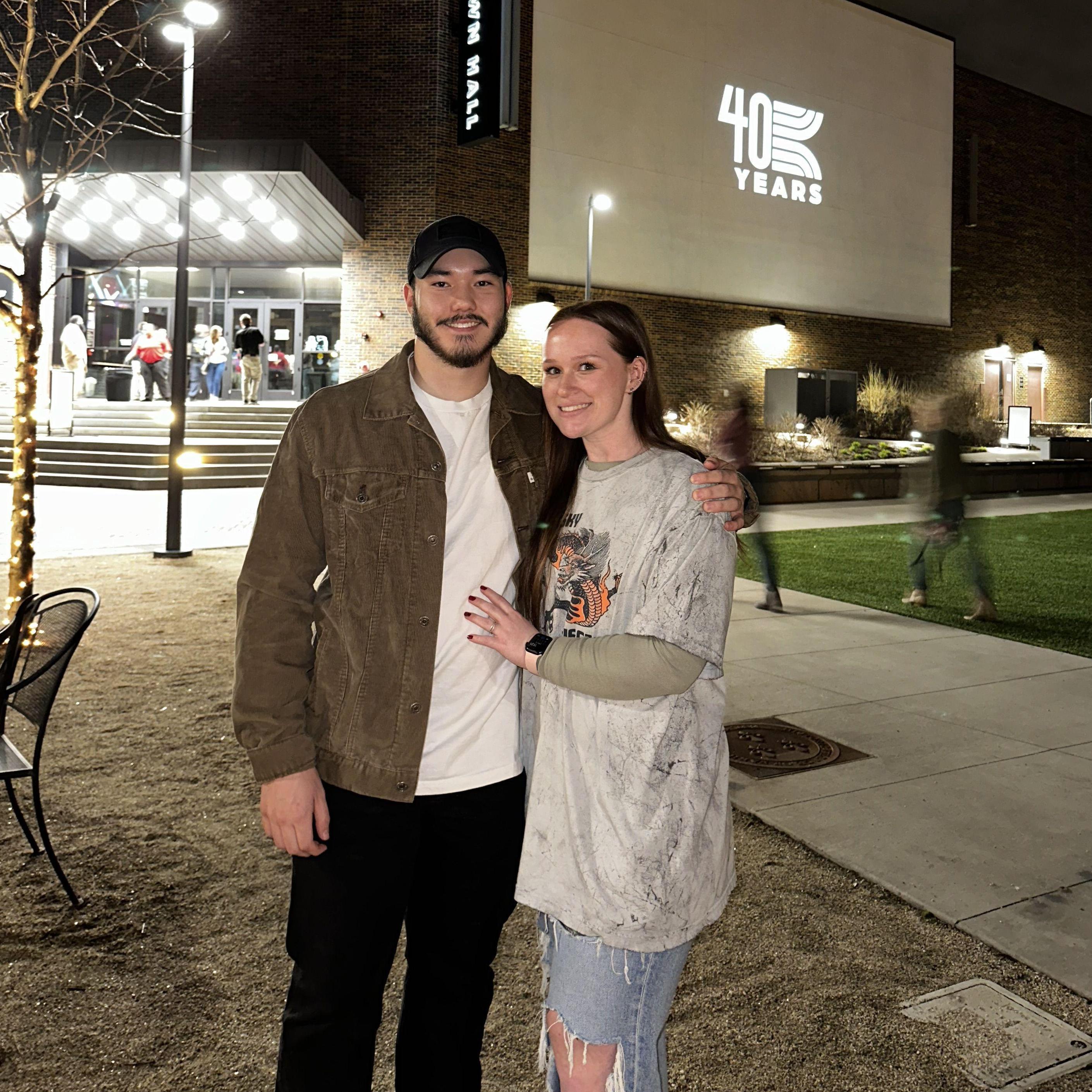 Greensky Bluegrass! The night we got engaged!
