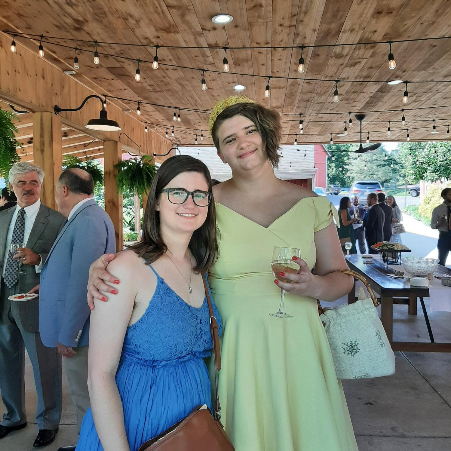 At Allie and Ben Oelke's wedding