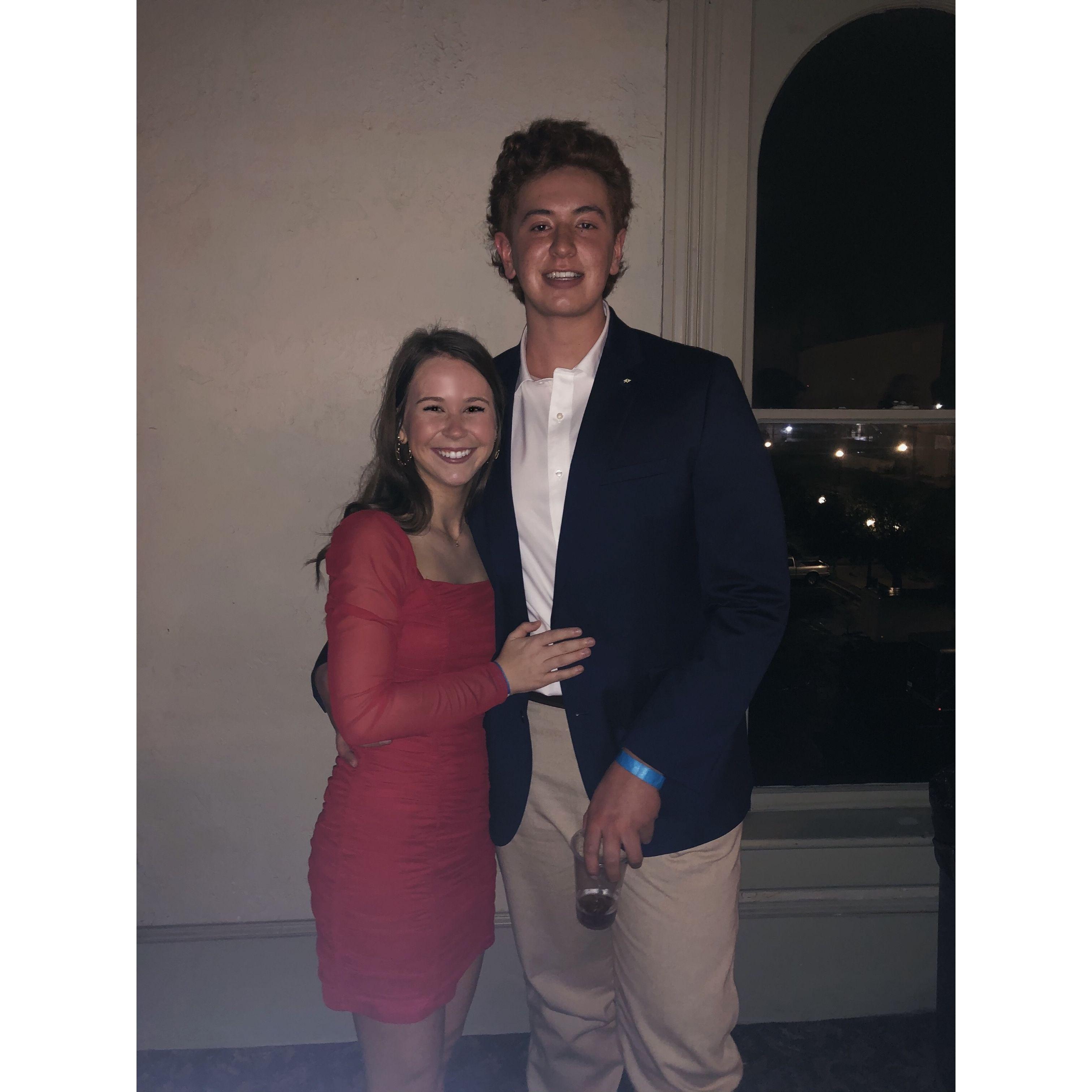 Our first date party!