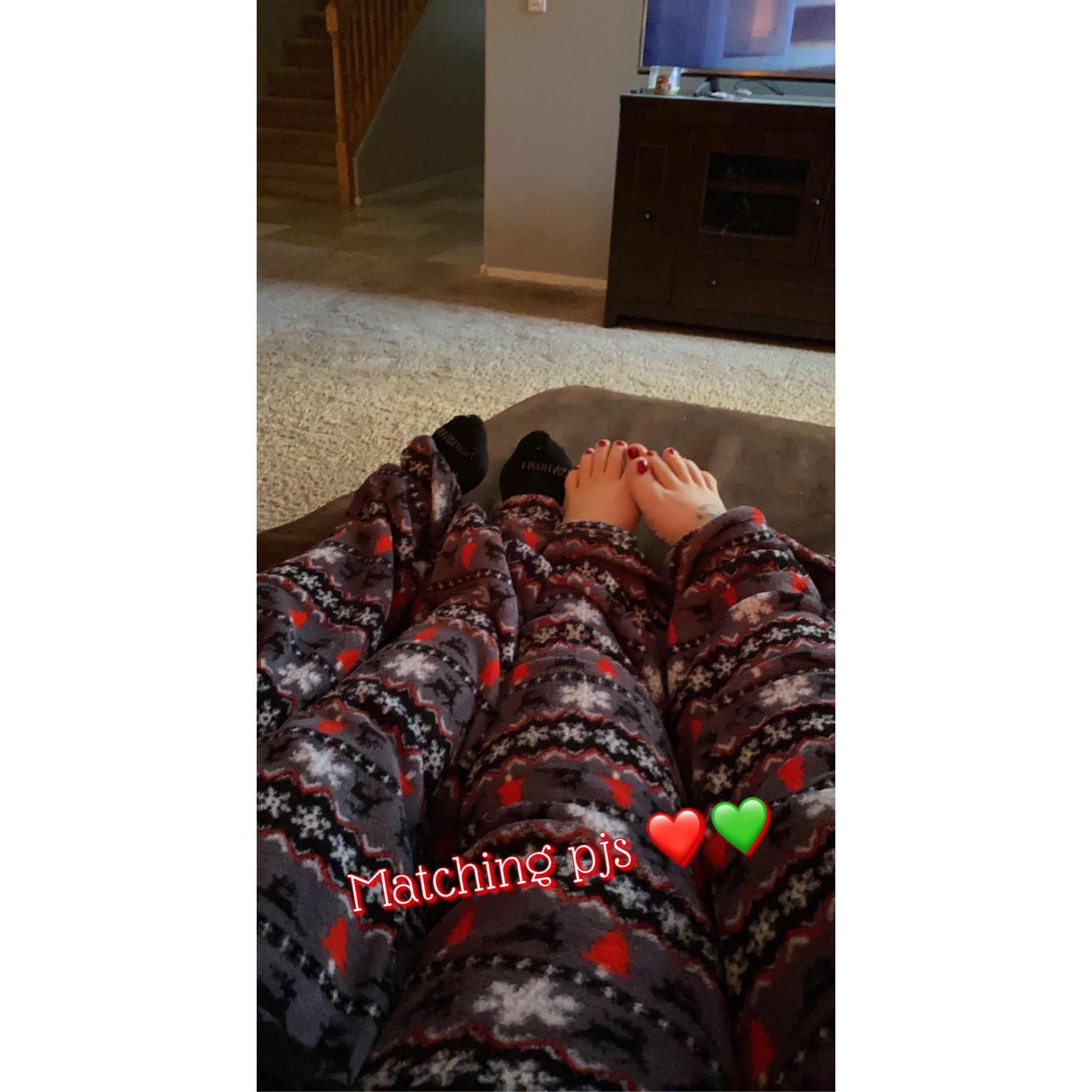 1st Christmas Matching Jammies