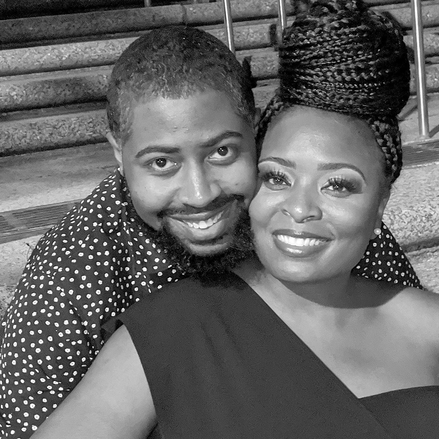 Engagement photoshoot, Downtown Nashville, 2020