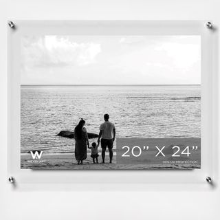 Modern UV Grade Acrylic Floating Wall Frame