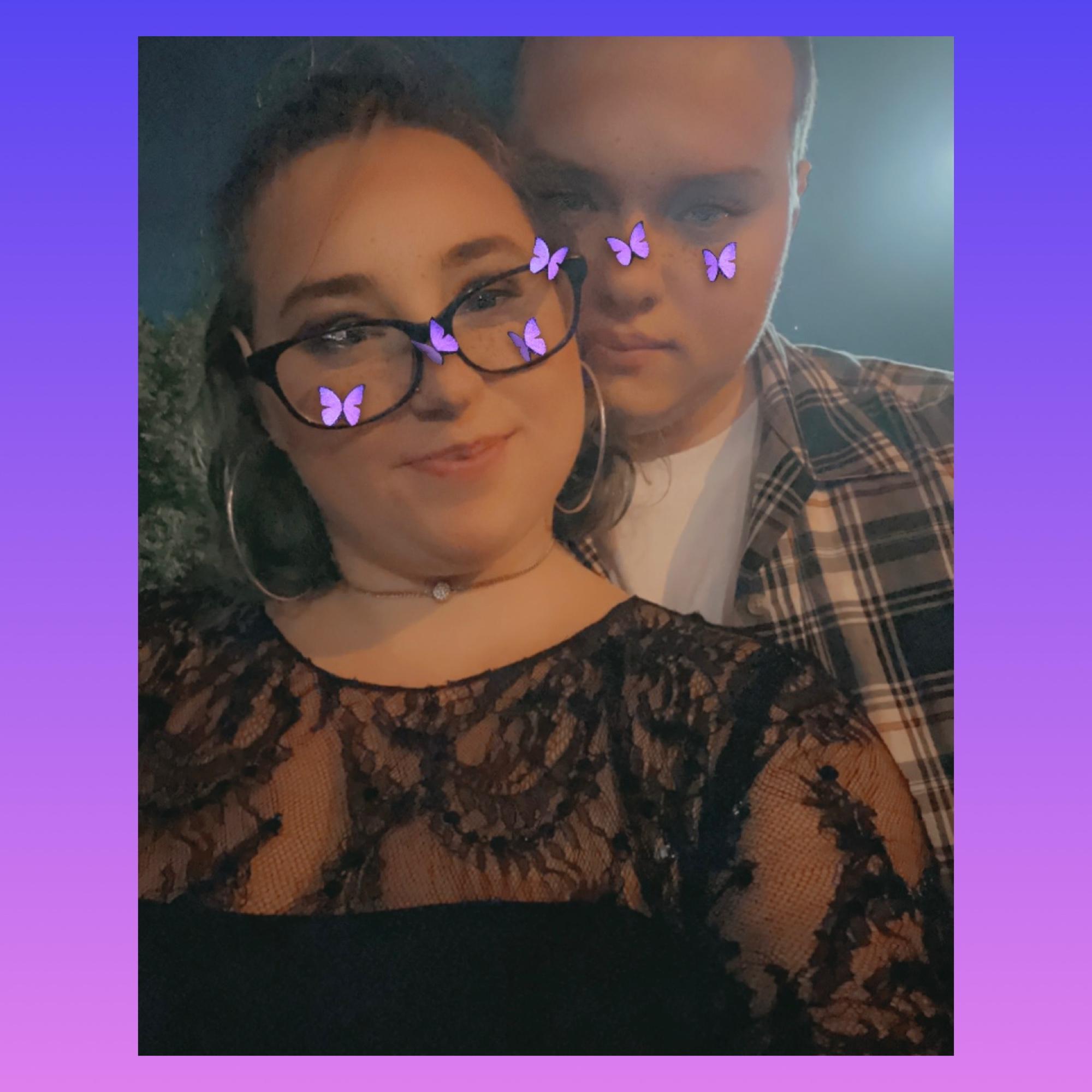 Our first picture together! 📸