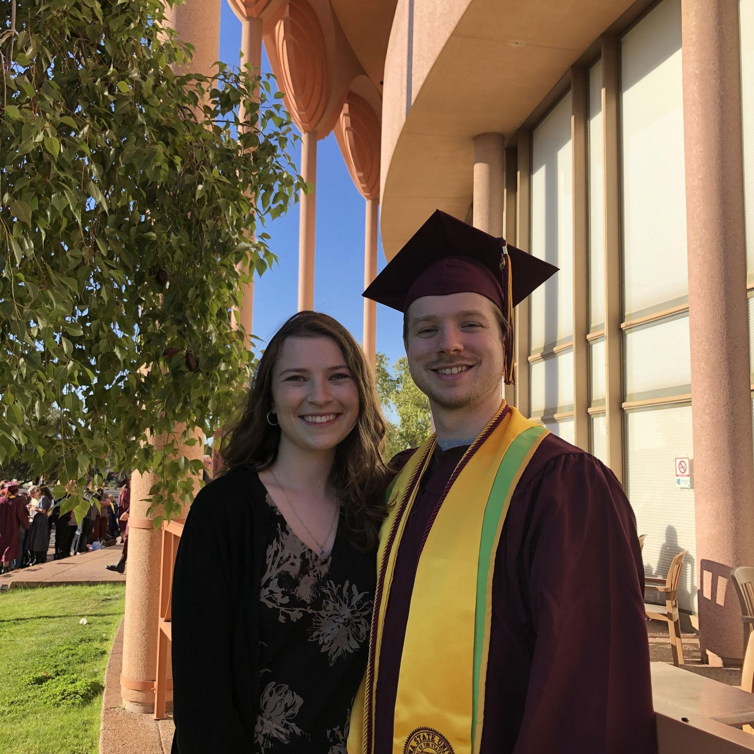 Celebrating Brian's graduation from Arizona State