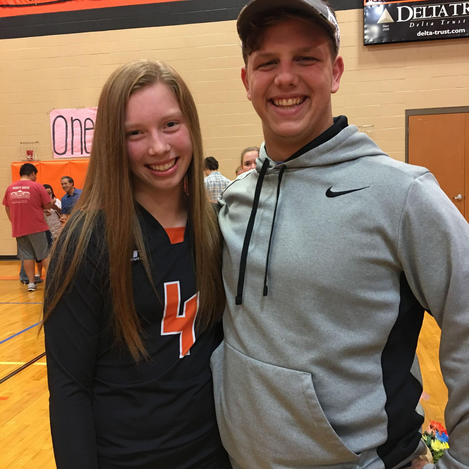 Hailee's volleyball senior night