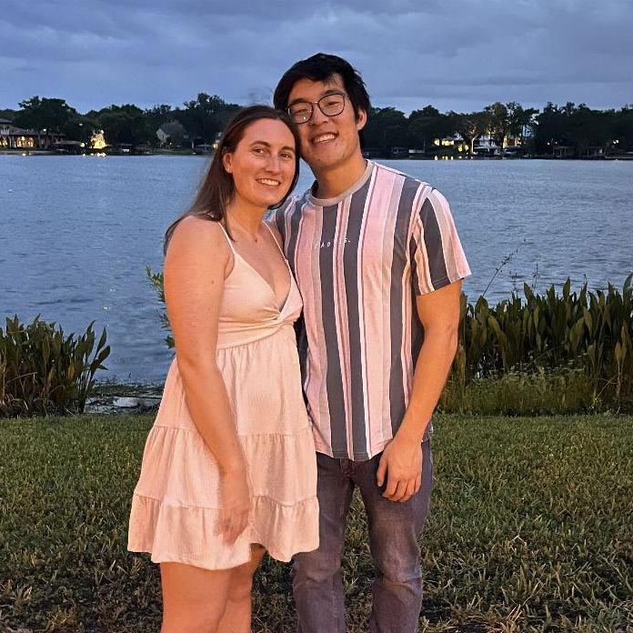 Sydney visit Connor at Rollins in spring of 2023