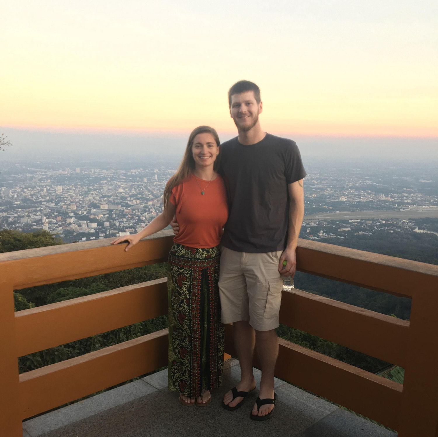 Christmas Eve in Chang Mai, Thailand