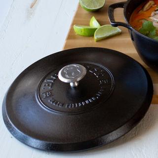 Blacklock Triple Seasoned Cast Iron Lid