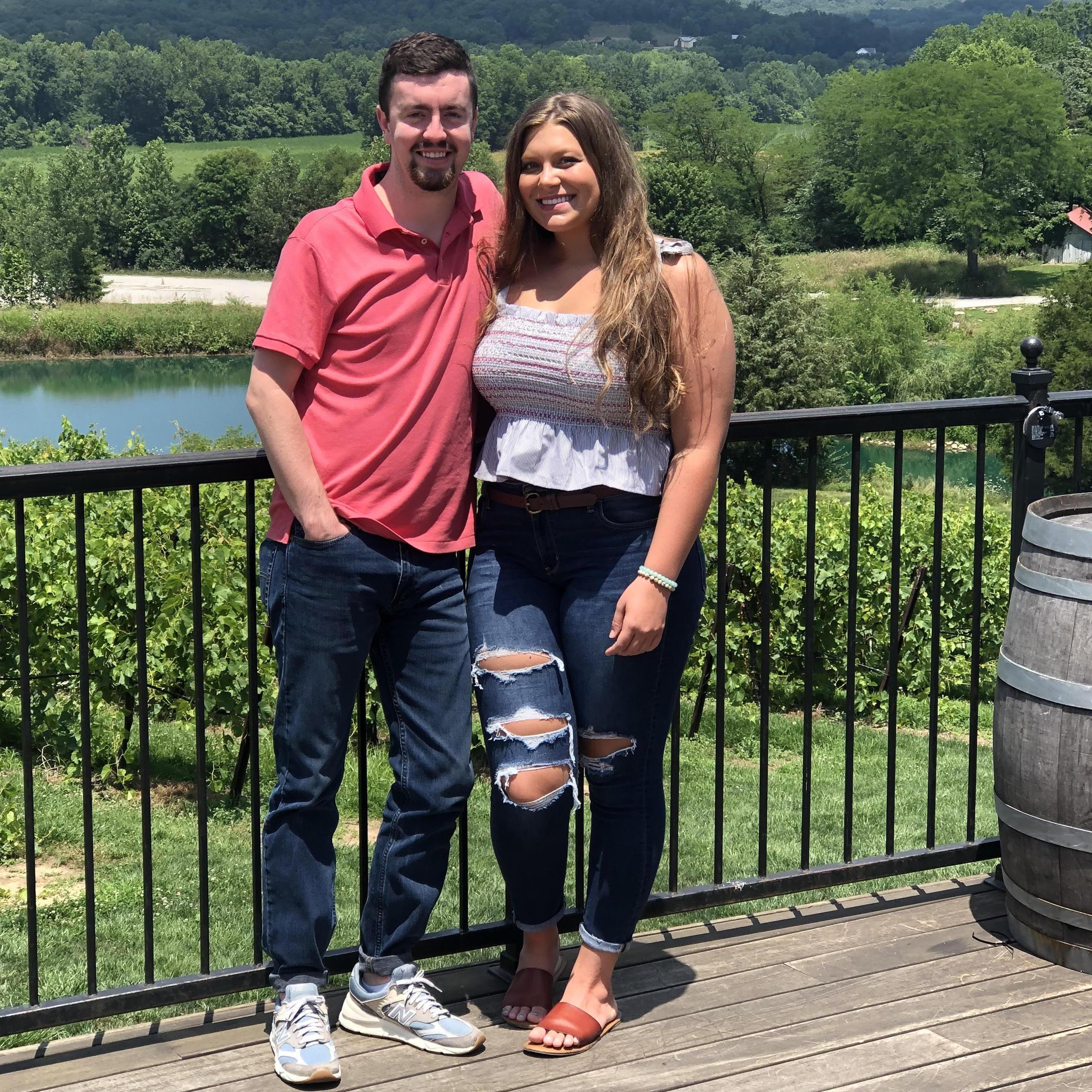 One year anniversary at Chandler Hill Vineyards