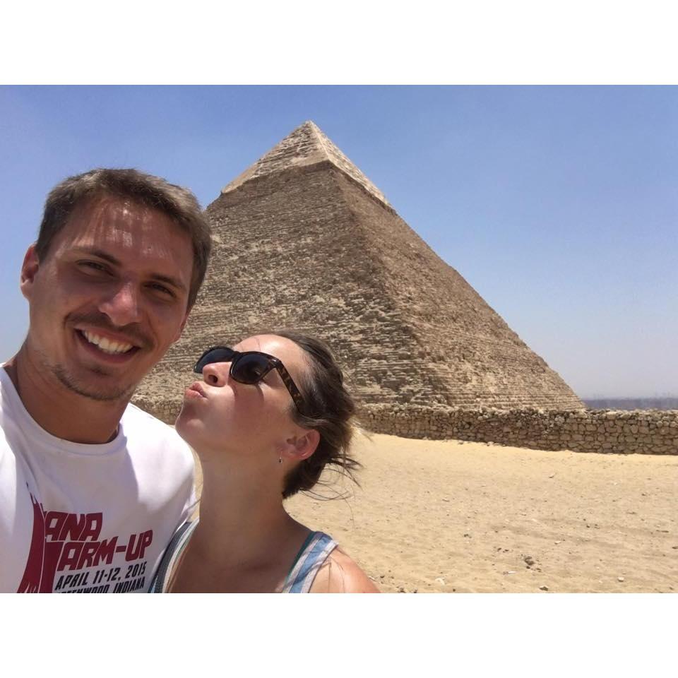 Pyramids of Giza 2017