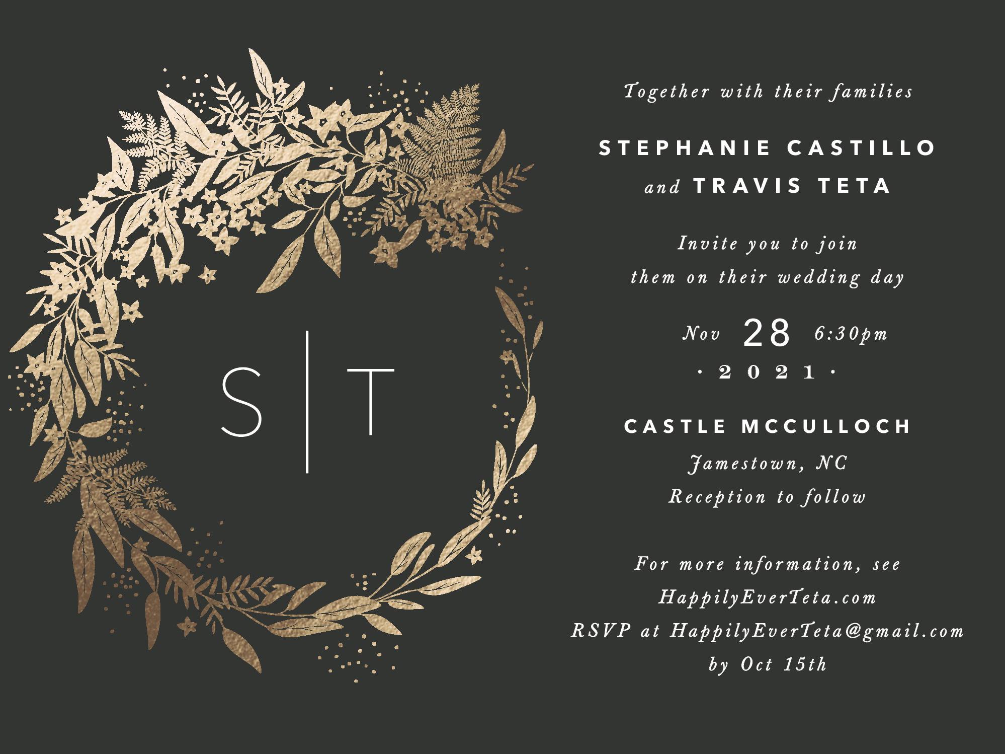 The Wedding Website of Stephanie Castillo and Travis Teta