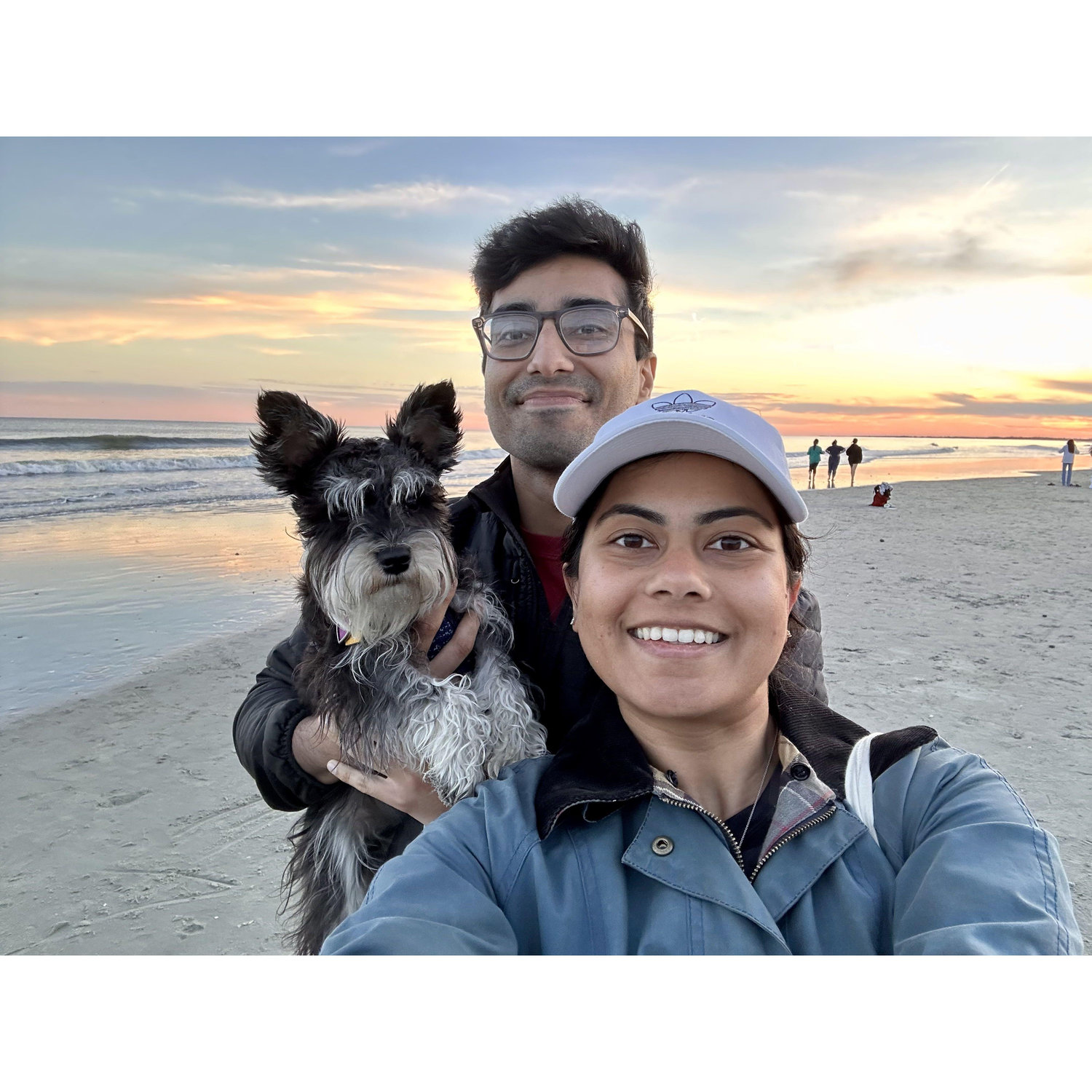 At the beach in Charleston