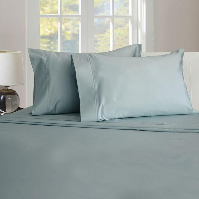 Therapedic® 450-Thread Count Standard Pillowcase in Sterling Blue
