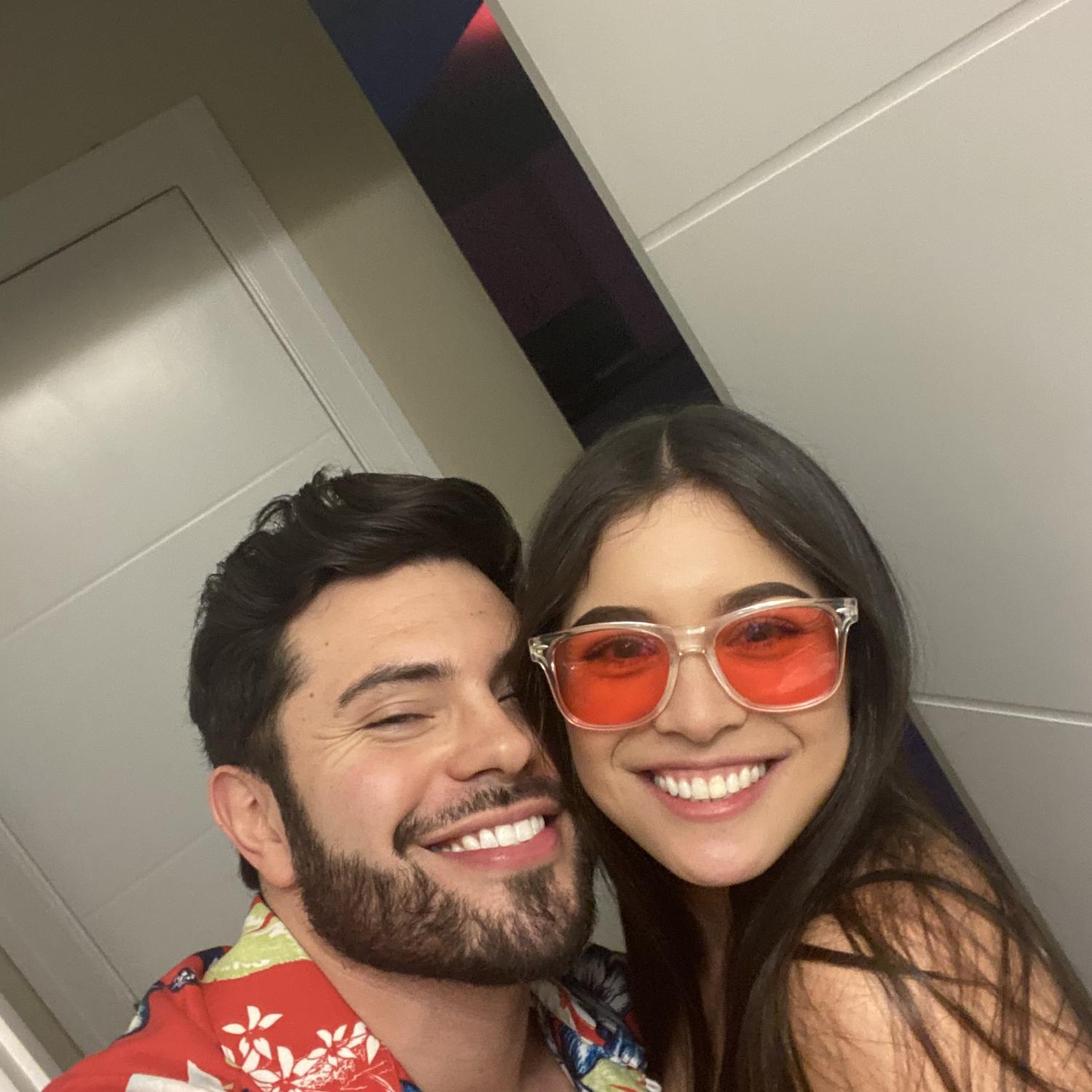 Our first photo back together ❤️ April 2020