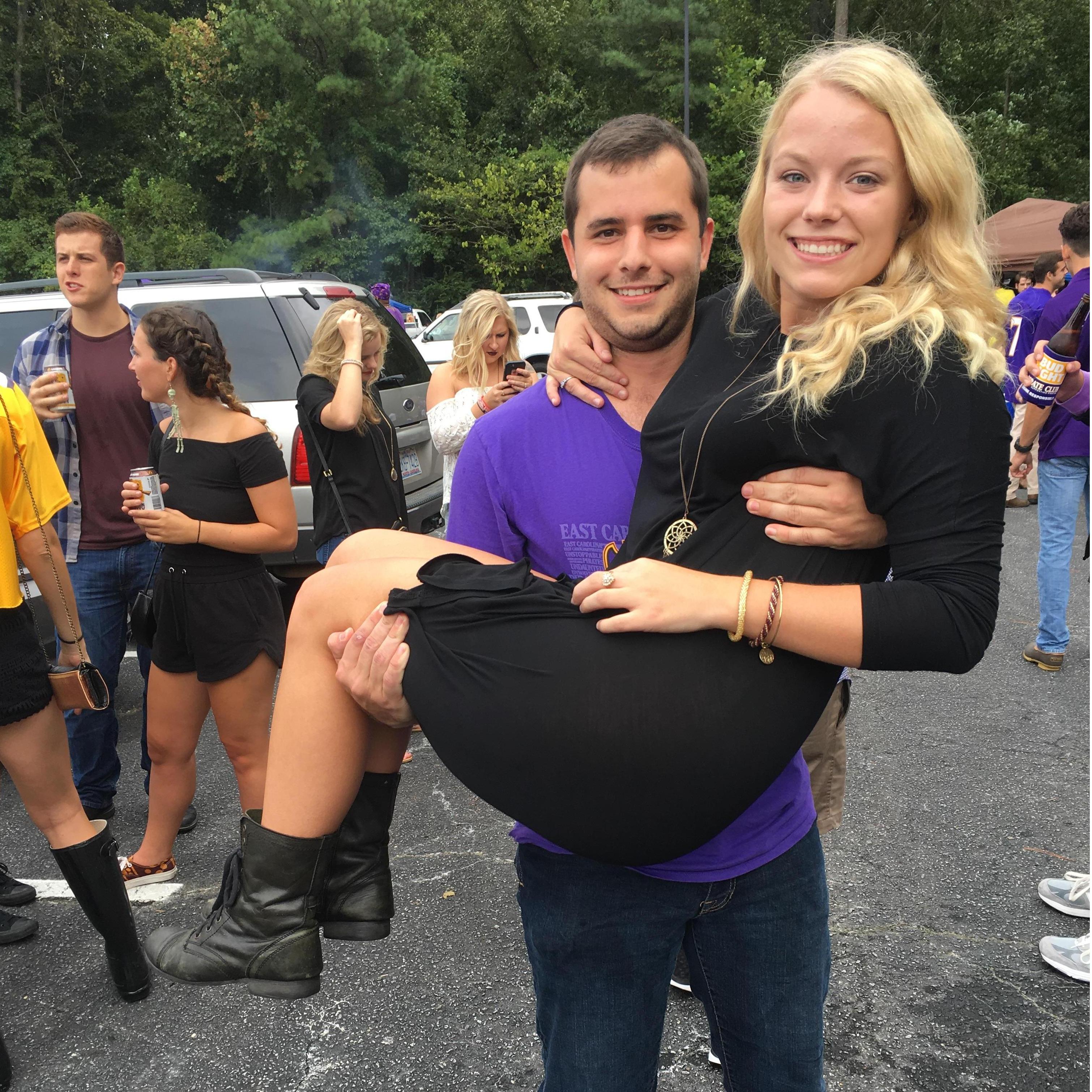 ECU tailgating in 2016