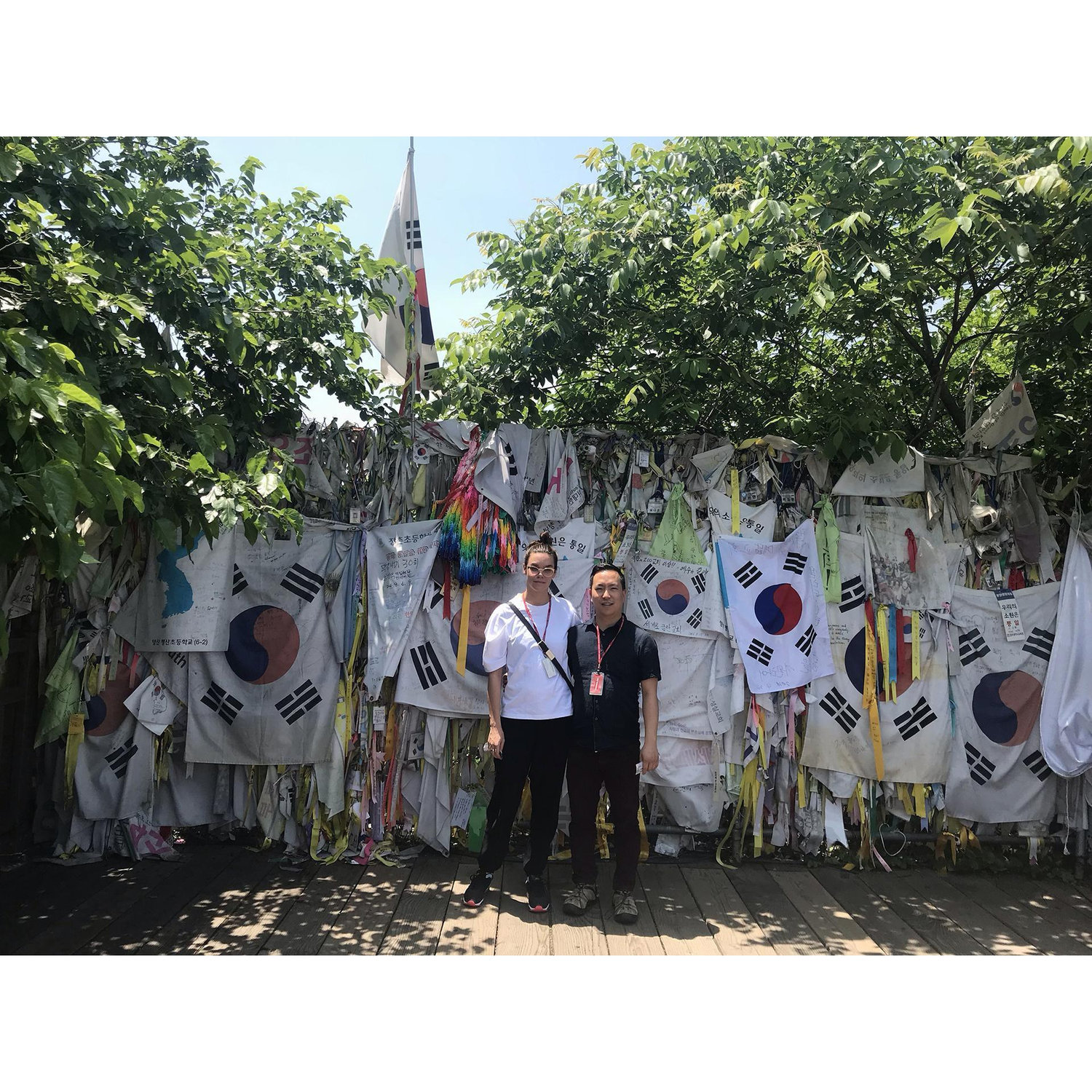 At the Bridge of No Return at the Korean DMZ (Summer 2018)
