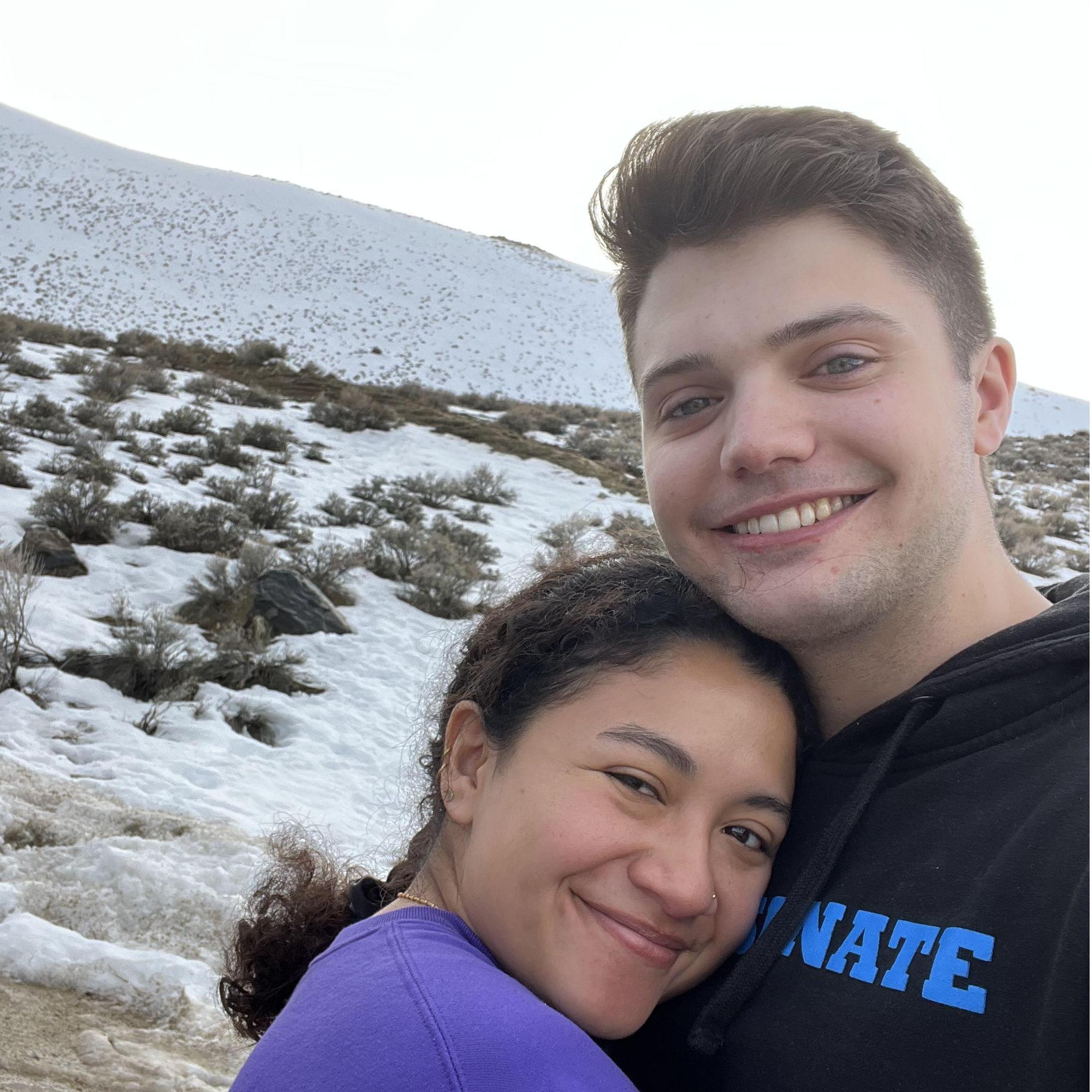 Felicia's first visit out to Nevada to see Matt when he moved out there for a campaign. We had met 3 months earlier.