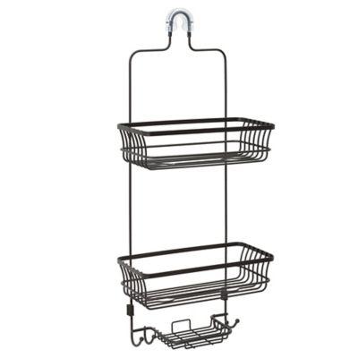 .ORG Over the Shower LockTop Caddy in Satin Nickel