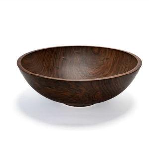 Large Champlain (classic) Wooden Bowl, Walnut Wood