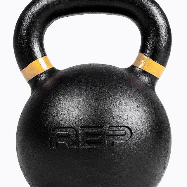 REP FITNESS Kettlebells for Strength and Conditioning, Fitness, and Cross-Training - LB and KG Markings