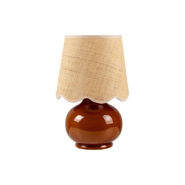 Mark & Day Kolleen 13"H x 8"W x 8"D Cottage Tan Table Lamps