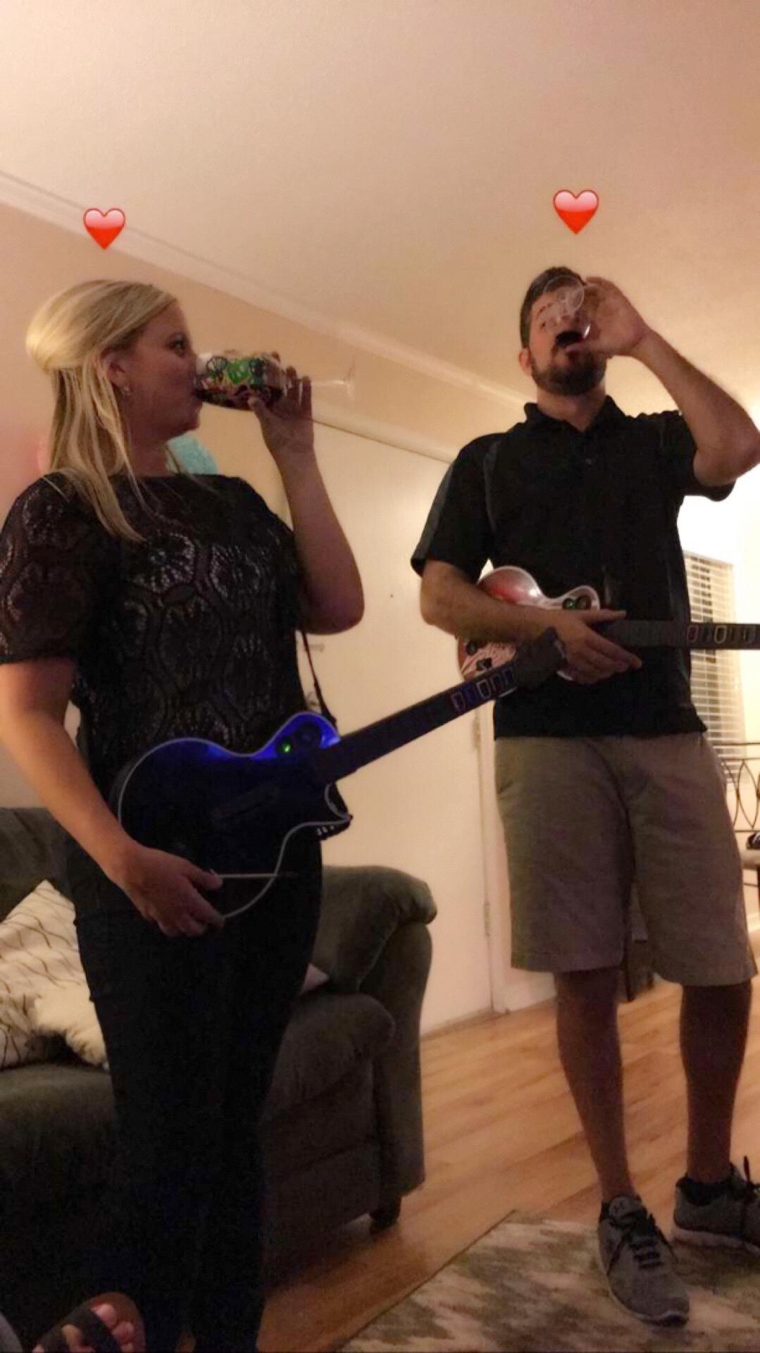 Christina's Guitar Hero Birthday Party