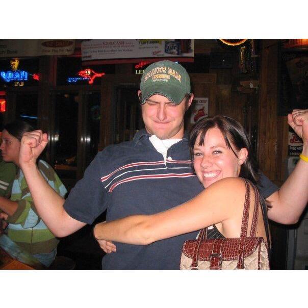 Our first picture together! My 21st birthday. 9/8/2005