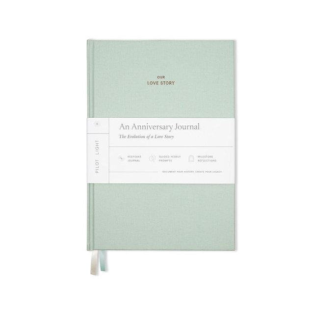 Anniversary Journal: Our Love Story – A Keepsake for Couples to Capture the Evolution of Your Love Story, Wedding Memory Book, Couples Journal, & Anniversary Scrapbook - Wedding Registry Gift & Paper
