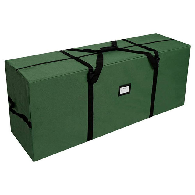 AerWo Christmas Tree Storage Bag Extra Large Christmas Storage Containers, Fits Up to 7.5 Ft Artificial Trees Heavy Duty 600D Oxford Xmas Holiday Tree Bag with Durable Handles & Dual Zipper