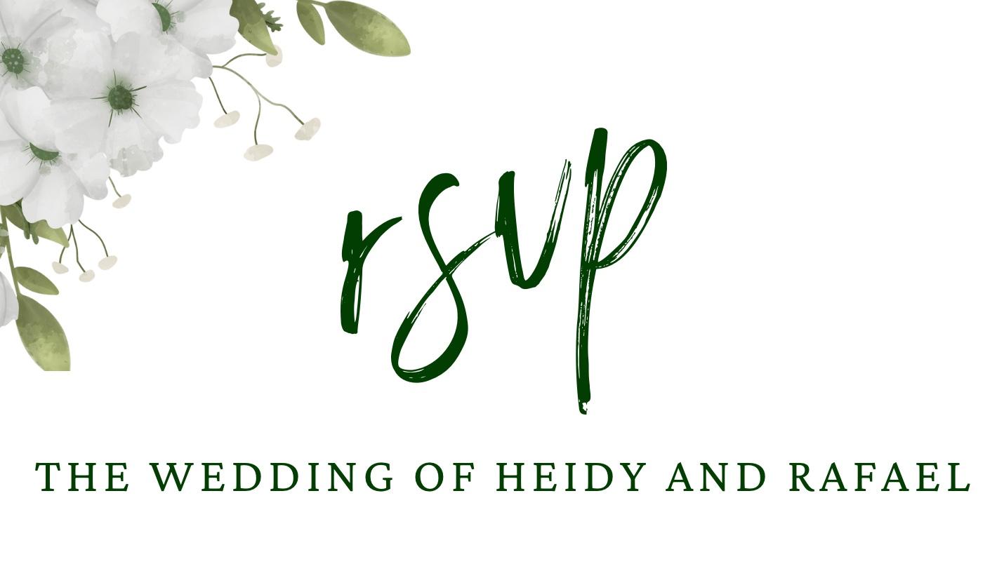 The Wedding Website of Heidy Gonzalez and Rafael Ramos