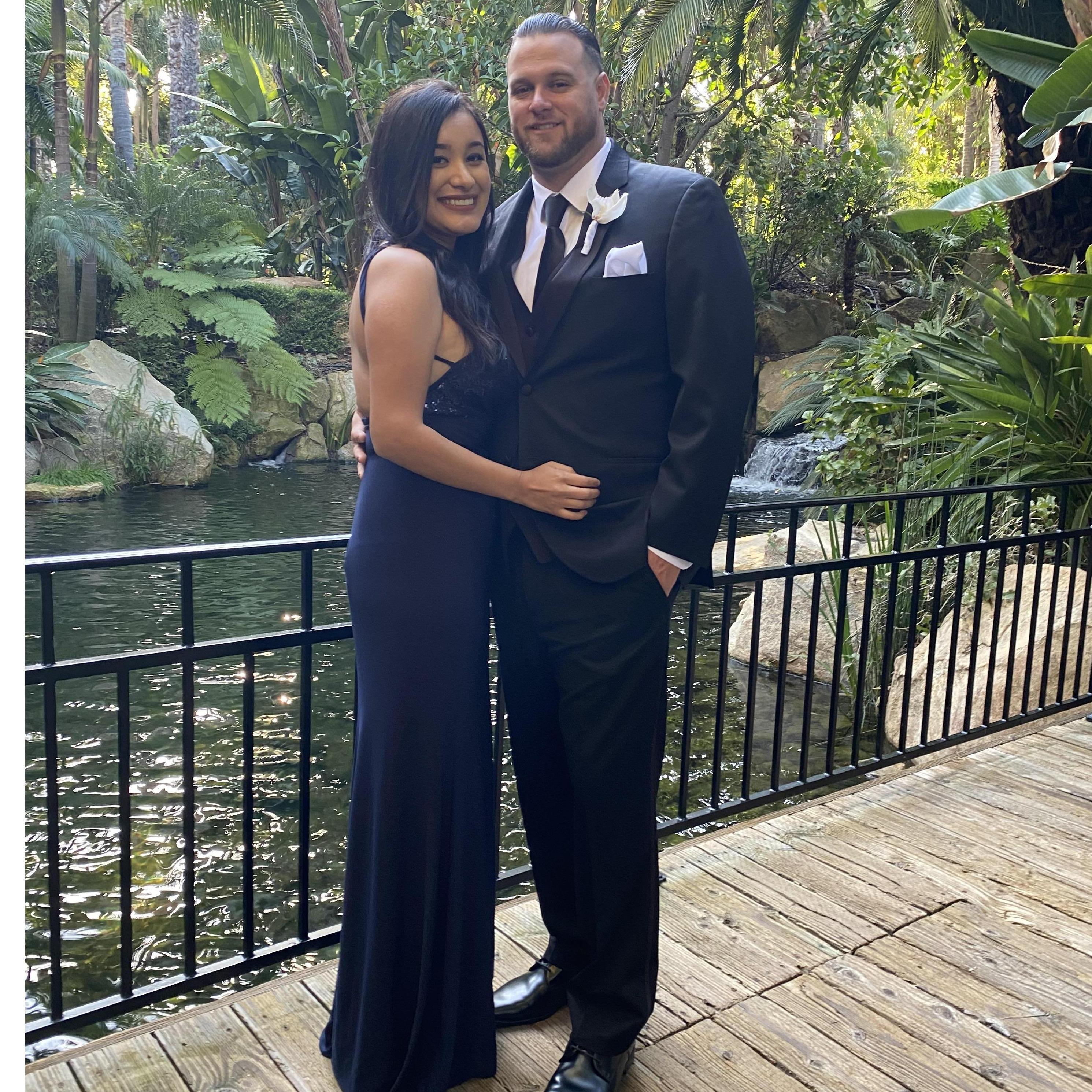 I guess you can say we clean up well !  Sins and mikes wedding
