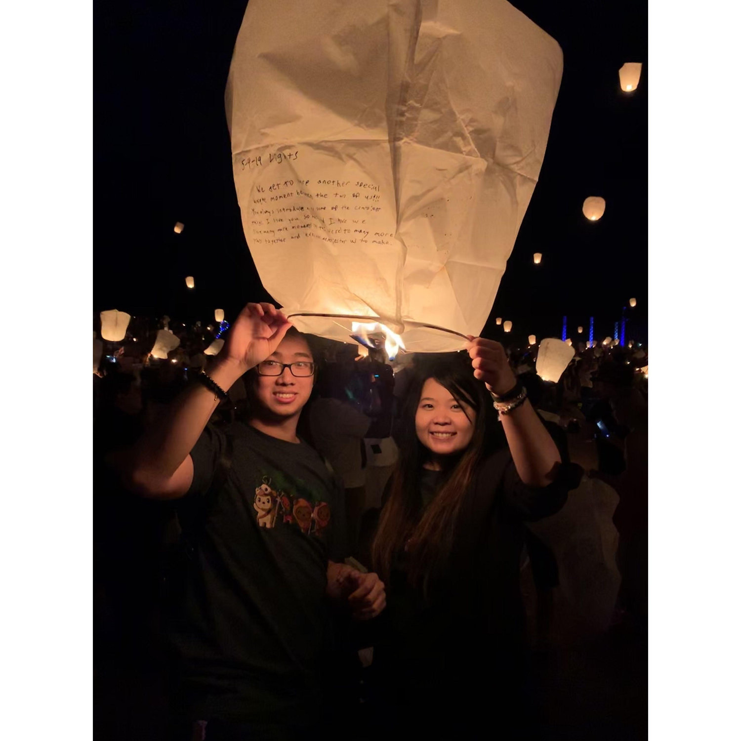 I've always wanted to experience this since the Tangle movie & this comes close to that one scene lol. The lantern lights in the sky was a breathtaking moment!