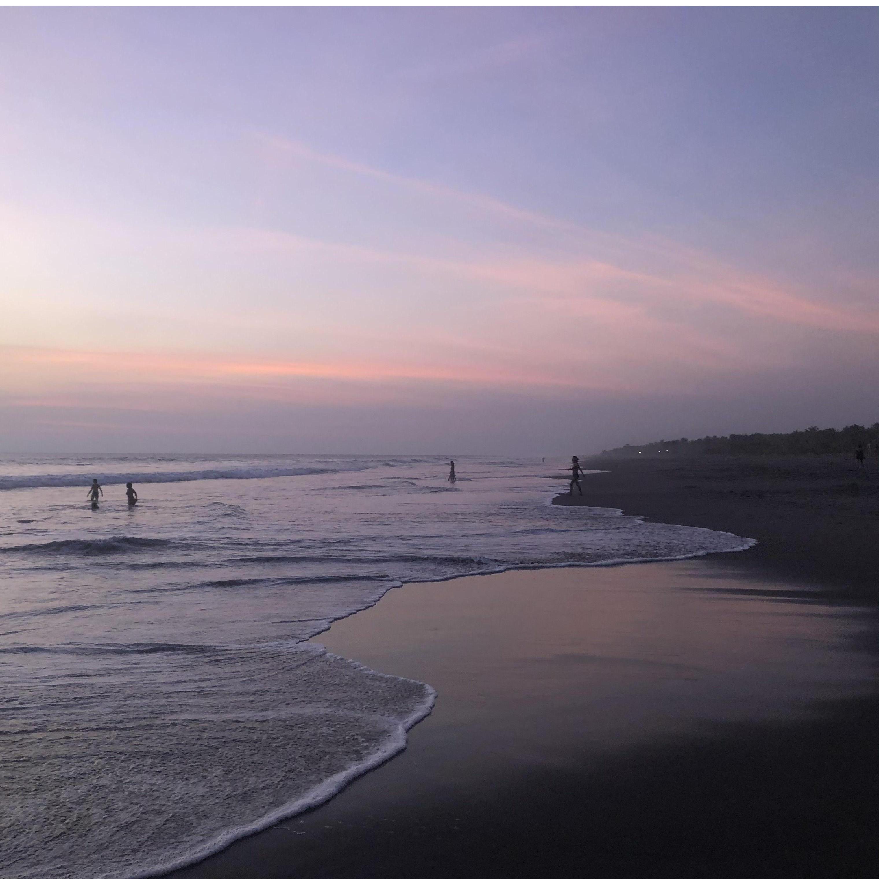 New Years day sunset at our favorite beach...