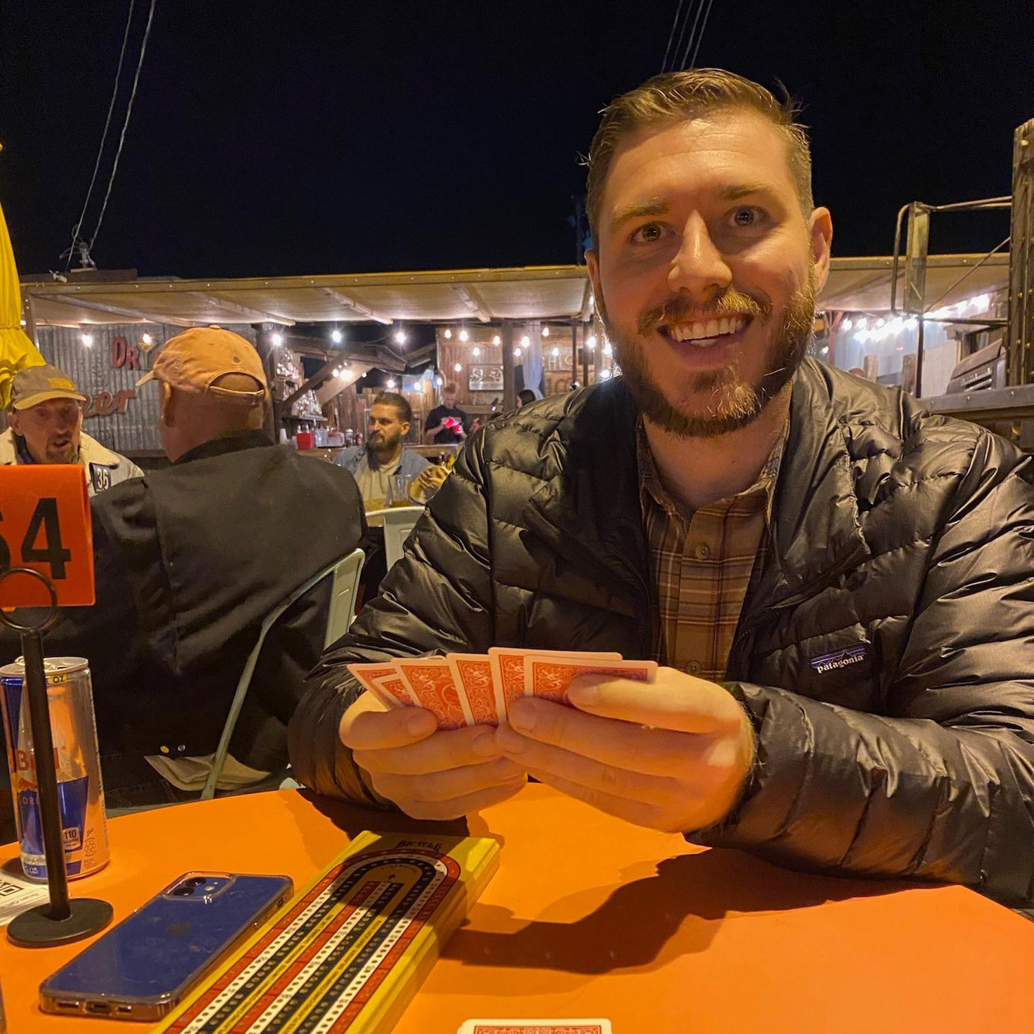 In October 2021, we went to Joshua Tree. Our first stop was the Joshua Tree Tavern for some dinner and crib. Our cribbage board has come with us on all our camping and road trips.