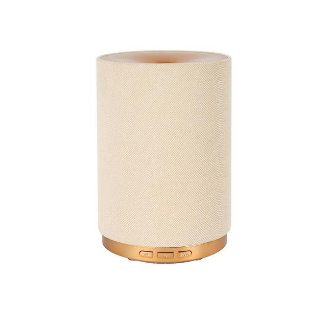 Fabric Essential Oil Diffuser, 110ml Aroma Diffuser with Night Light, 2 Mist Modes, 3 Light Settings, 4 Timer Modes, Auto Shut-Off, for Home Office Bedroom Decor