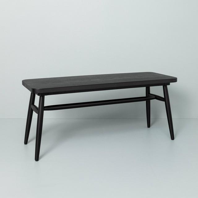Shaker Dining Bench Black - Hearth & Hand™ with Magnolia