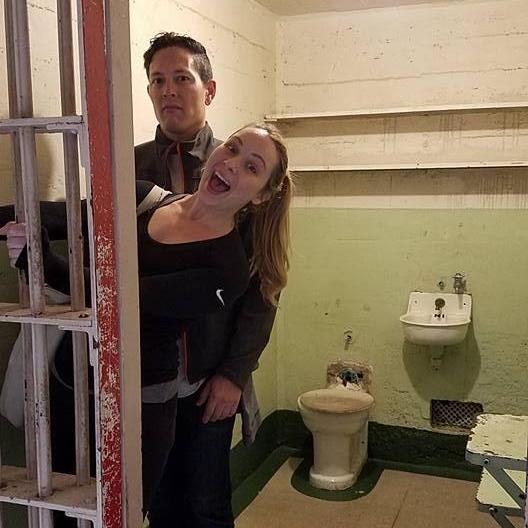 Alcatraz during Ashley's parent's visit to San Francisco. Mike also had the ring in his pocket here.