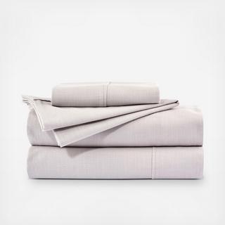 Linen Look 3-Piece Duvet Cover Set