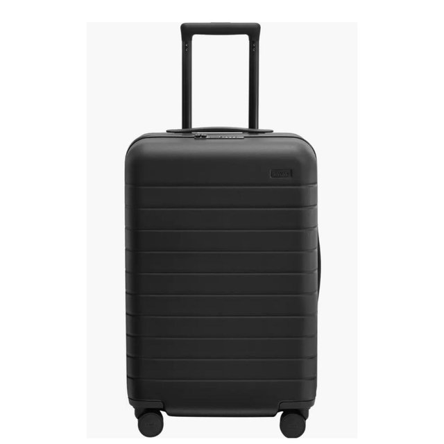 Away The Bigger Carry-On Flex Suitcase - Jet Black