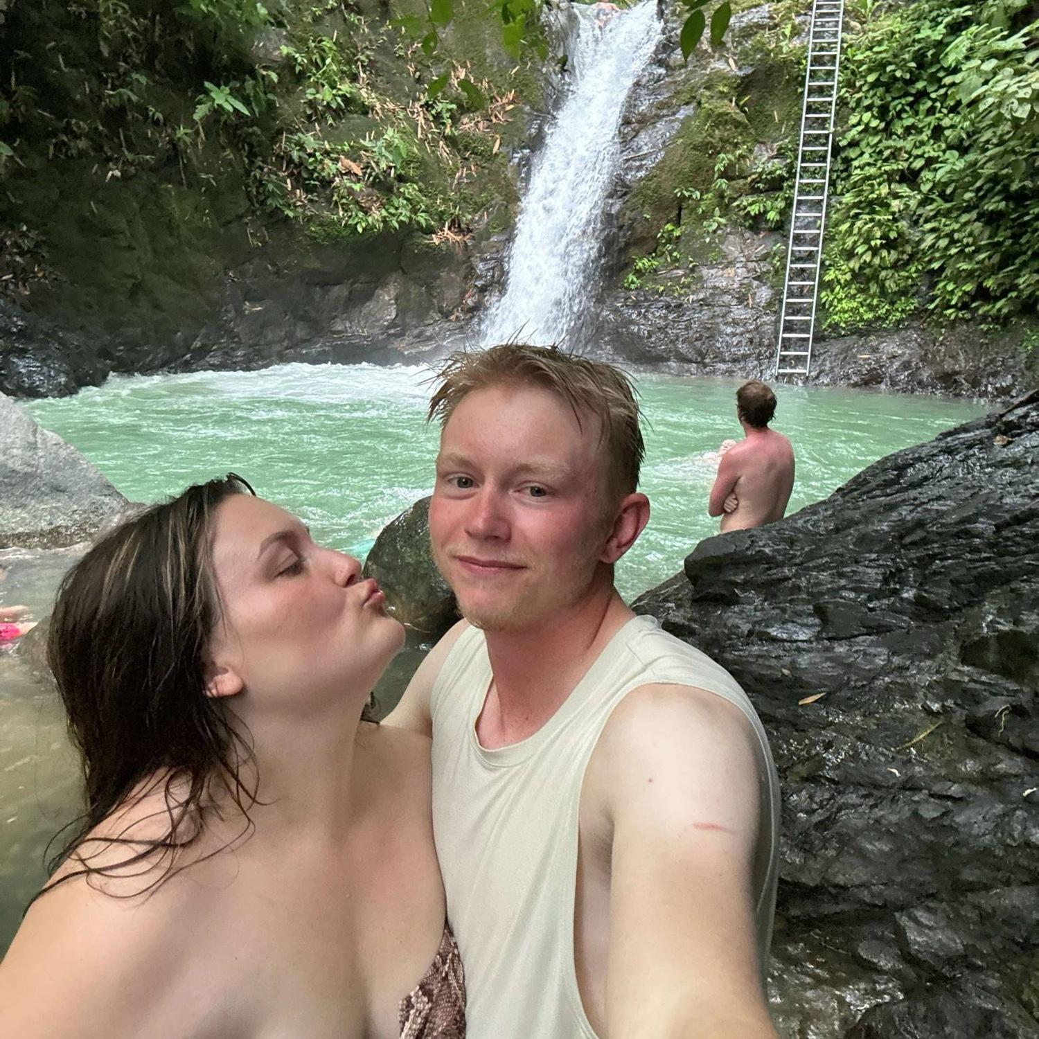 Waterfall in Uvita