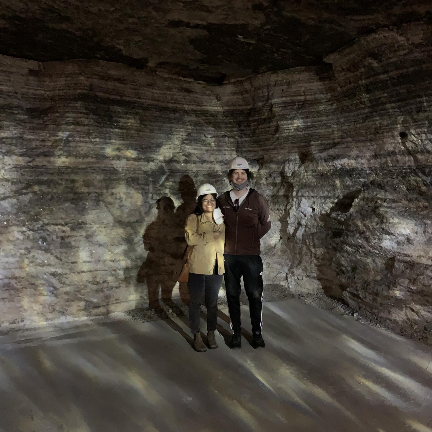 Claudia’s first visit to the Hutch Salt Mine
(Nov 2020)