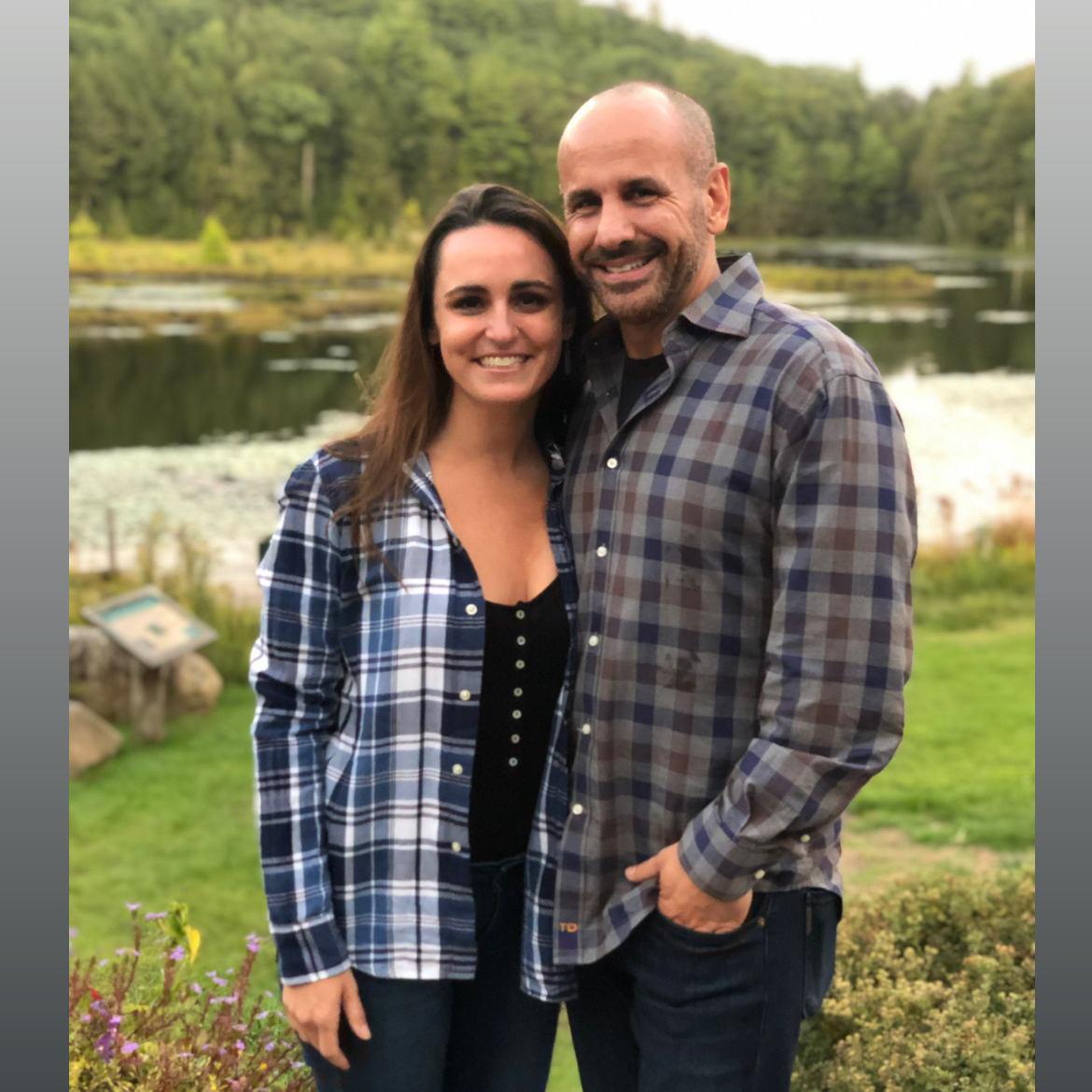 One of our first photos as a couple <3