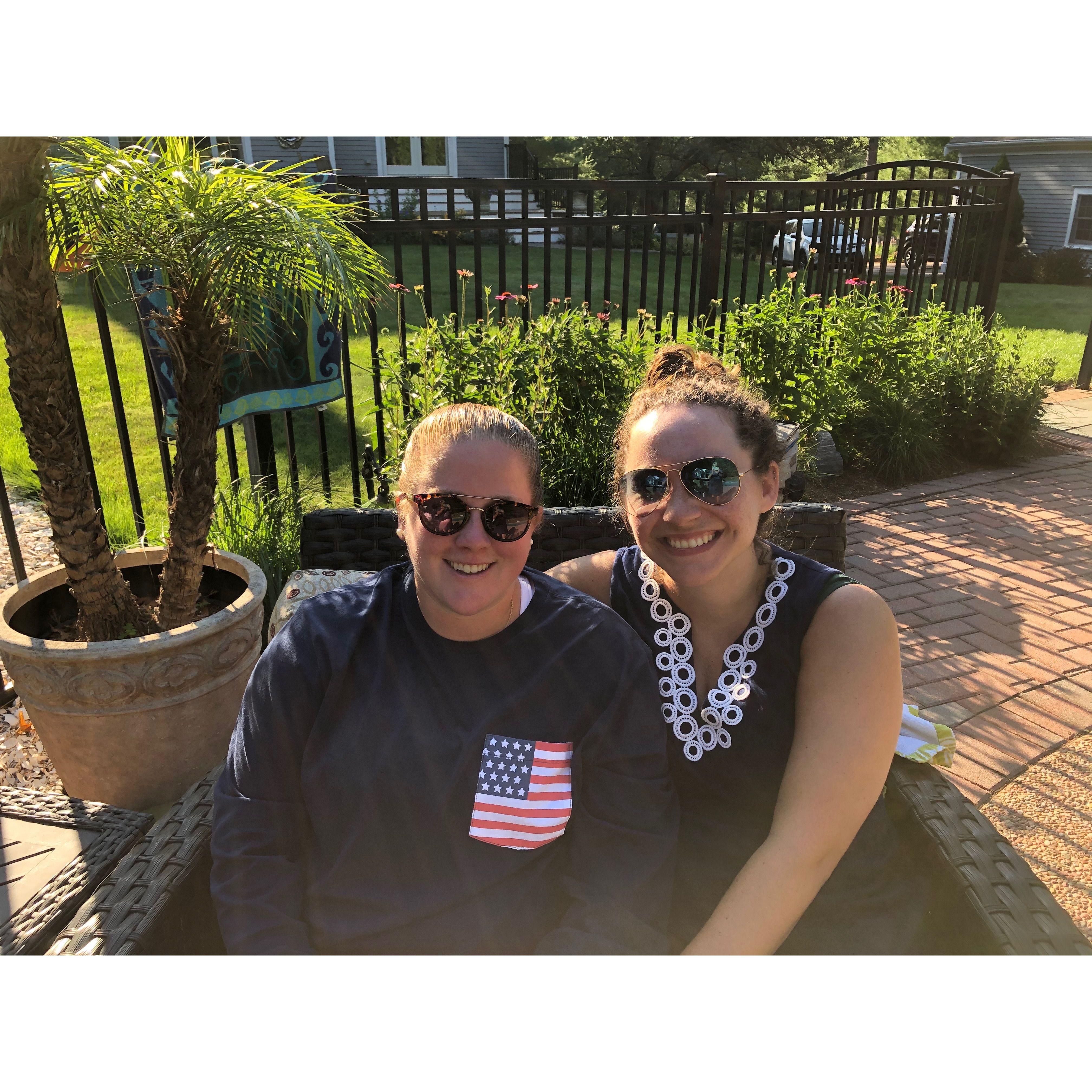 July 4, 2020 - Annual cookout at the Forsberg's!