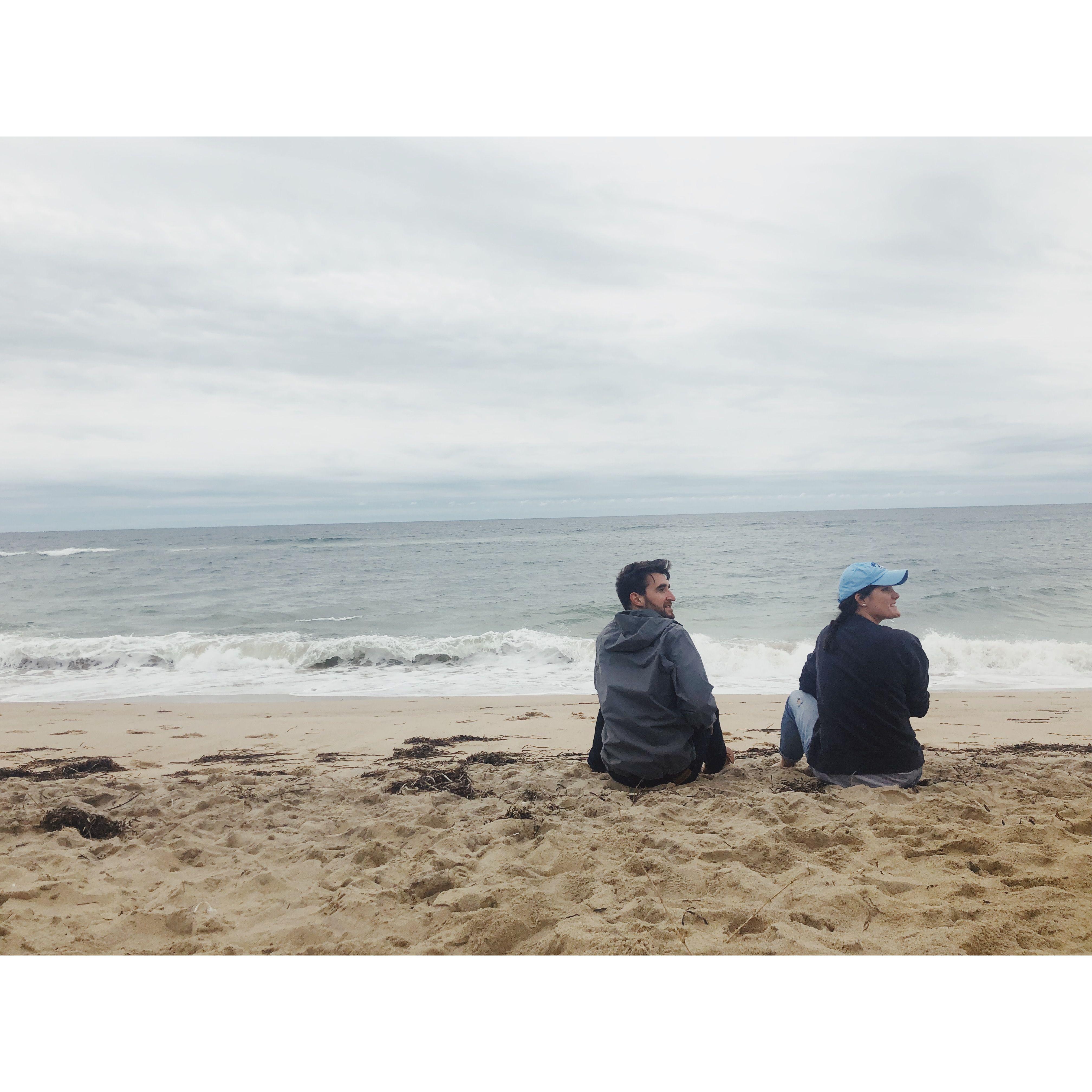 First weekend up in Martha's Vineyard where it was made official