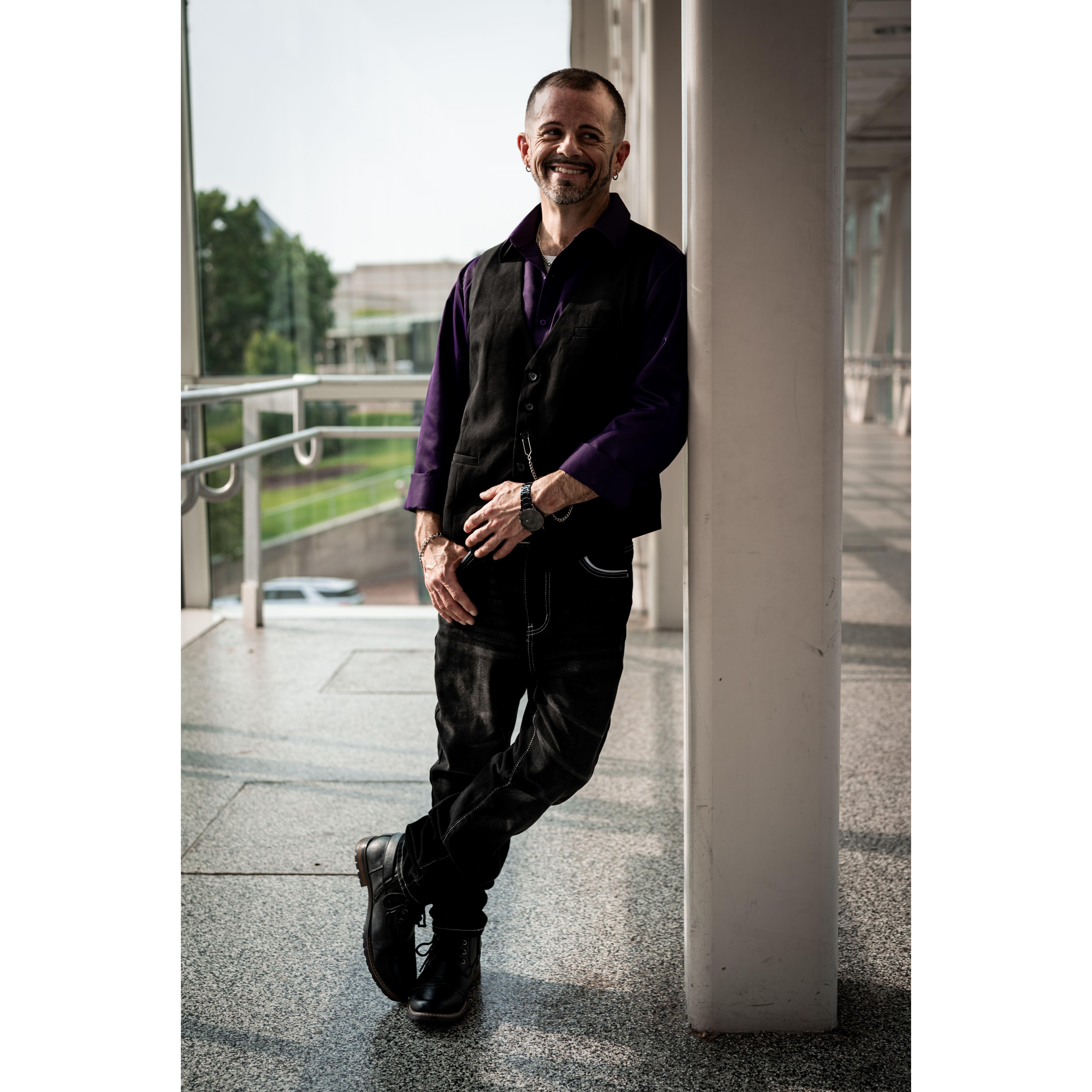 Looking his best for his princess.